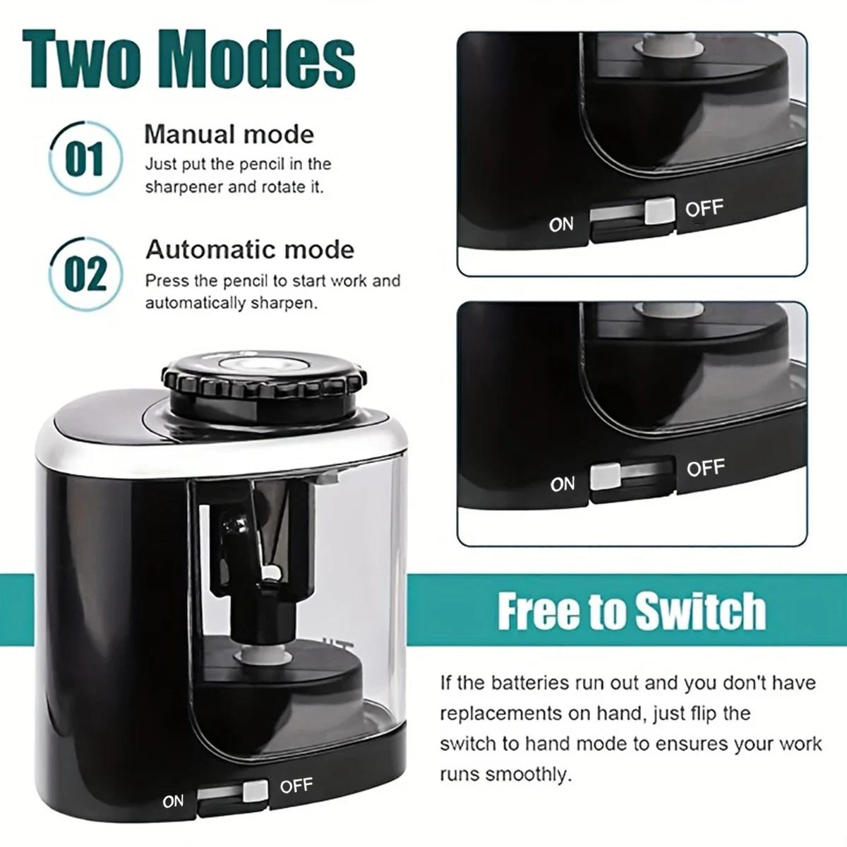 電動鉛筆削り器アセンブリ デスクトップ自動鉛筆削り器 6mm - Electric Pencil Sharpener Usb のレビューと価格