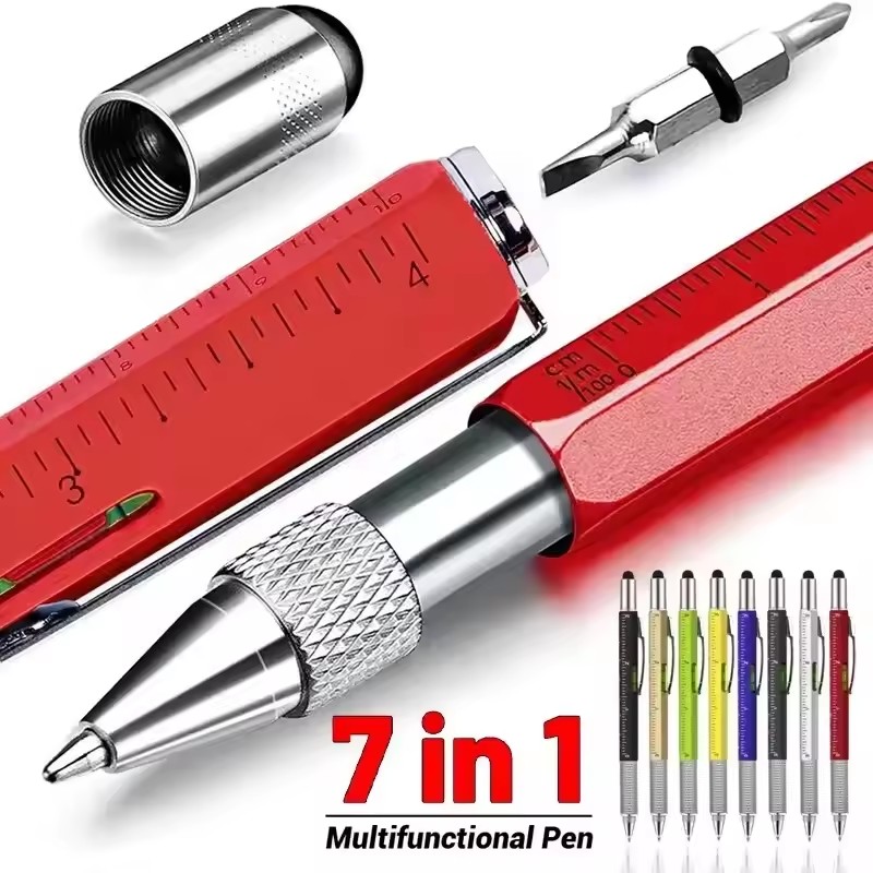 7 in 1 多機能ペン タッチスクリーンスタイラス 静電容 - Writing Tools のレビューと価格